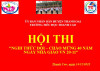 Hội thi " Nghi thức Đội" chào mừng 40 năm ngày nhà giáo Việt Nam