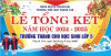 Lễ tổng kết năm học 2024 - 2025