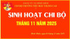 Sinh hoạt chi bộ Tháng 11/2025