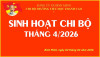 Sinh hoạt chi bộ T4/2026