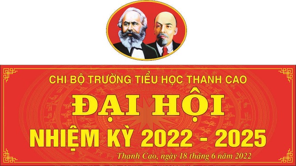 Đại hội chi bộ Trường Tiểu học Thanh Cao nhiệm kỳ 2022-2025