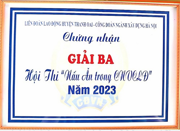 Hội thi nấu ăn trong CNVCLĐ năm 2023
