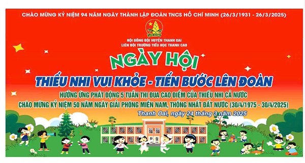 Sôi nổi ngày hội “ Thiếu nhi vui khỏe - Tiến bước lên đoàn “