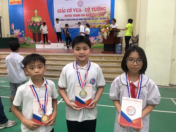 Giải cờ vua cờ tướng huyện Thanh oai hè năm 2025