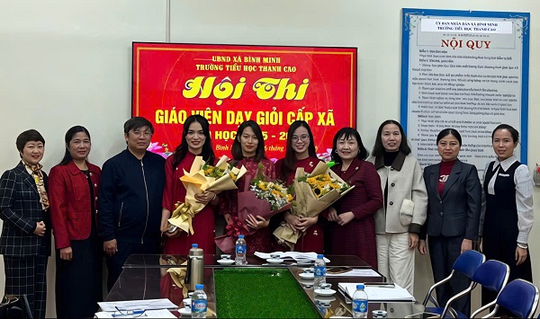 Trường Tiểu học Thanh Cao với cuộc thi Giáo viên giỏi cấp xã năm học 2025 - 2026