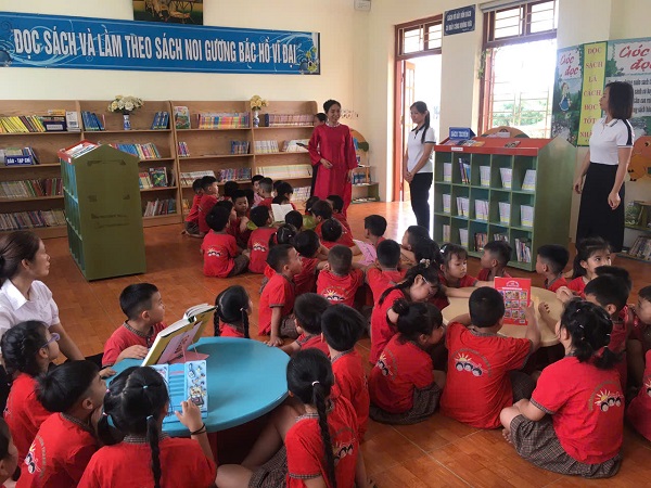 Buổi trải nghiệm đáng nhớ của các bé 5 tuổi tại Trường Tiểu học Thanh Cao