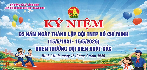 Sôi nổi các hoạt động kỷ niệm 85 năm ngày thành lập Đội Thiếu niên Tiền phong Hồ Chí Minh